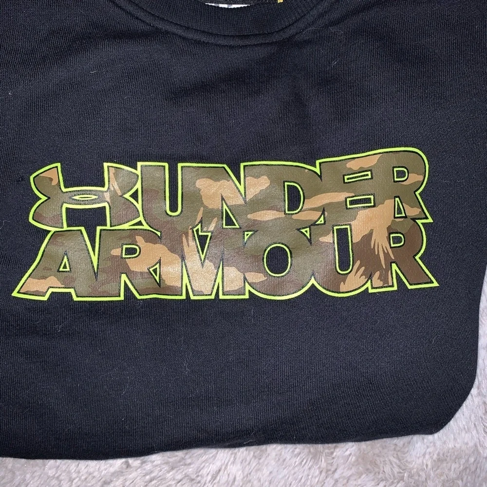 Under Armour Youth Crew Neck Sweatshirt - Picture 3 of 4